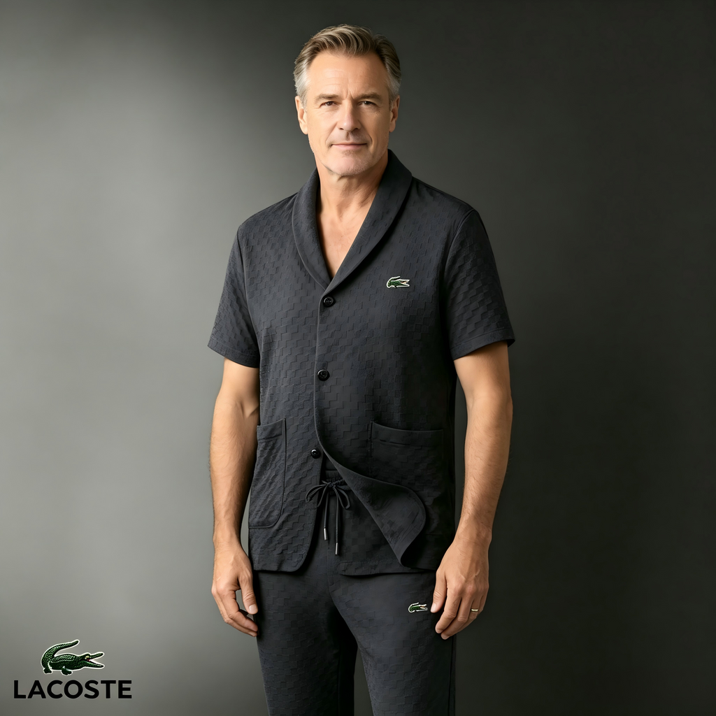 Men's Waffle-Texture Casual Two-Piece Set | LACOSTE